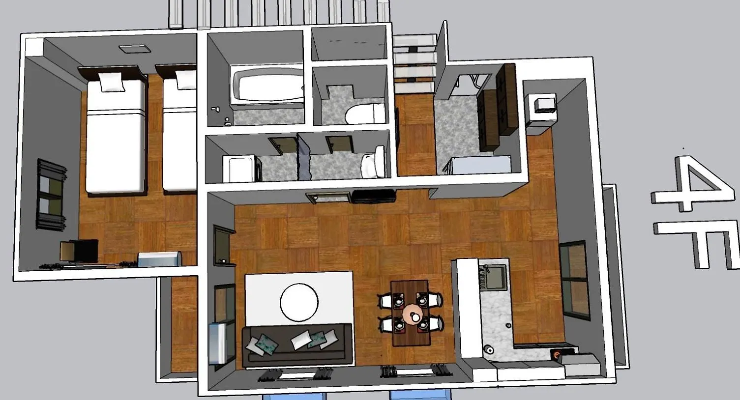 駒込駅徒歩7分/旧古河庭園至近 Apartment Tokyo 0*,  Japan